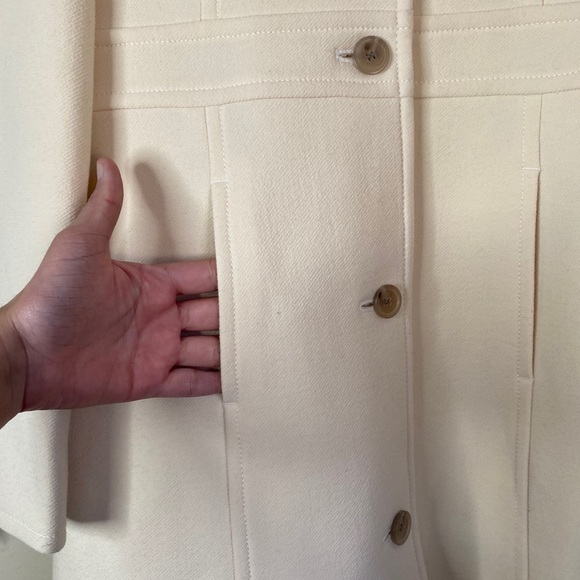 J.Crew Lady Day Wool Coat Italian Double Cloth 8 - Picture 5 of 12